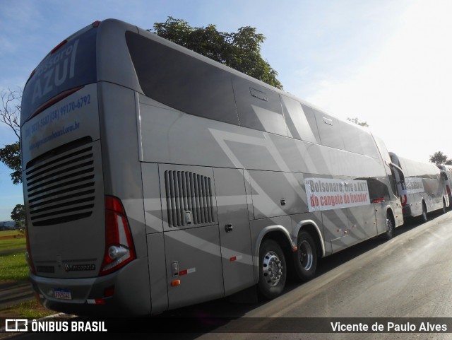 Pássaro Azul 2030 na cidade de Brasília, Distrito Federal, Brasil, por Vicente de Paulo Alves. Número da foto: #8675196.