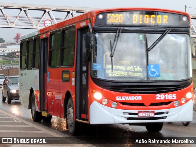 Transbus Transportes > Gávea Transportes 29165 na cidade de Belo Horizonte, Minas Gerais, Brasil, por Adão Raimundo Marcelino. ID da foto: 8676379.