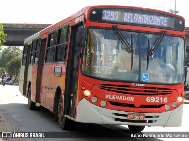 Viação Santa Edwiges 69216 na cidade de Belo Horizonte, Minas Gerais, Brasil, por Adão Raimundo Marcelino. Número da foto: #8676051.