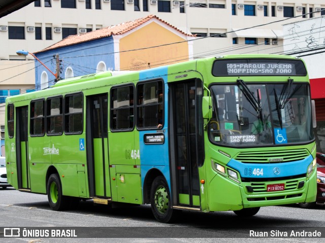 Taguatur - Taguatinga Transporte e Turismo 03464 na cidade de Teresina, Piauí, Brasil, por Ruan Silva Andrade. ID da foto: 8675274.