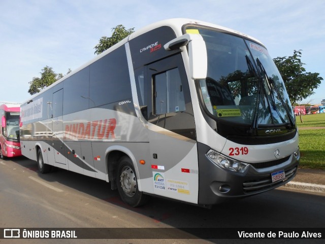 Pindatur Transporte e Turismo 2319 na cidade de Brasília, Distrito Federal, Brasil, por Vicente de Paulo Alves. ID da foto: 8675102.