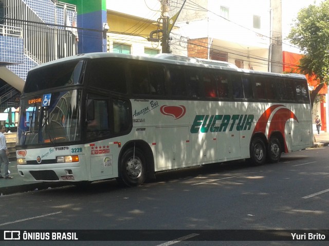 Eucatur - Empresa União Cascavel de Transportes e Turismo 3228 na cidade de Manaus, Amazonas, Brasil, por Yuri Brito. ID da foto: 8675874.