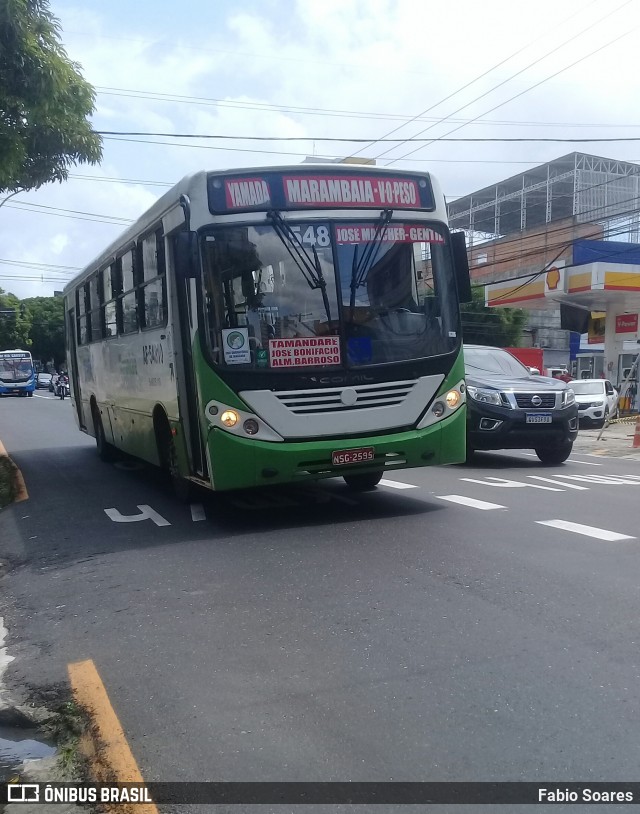 Viação Forte AF-54810 na cidade de Belém, Pará, Brasil, por Fabio Soares. Número da foto: #8674733.