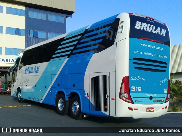 Brulan Transportes 319 na cidade de Itajaí, Santa Catarina, Brasil, por Jonatan Eduardo Jurk Ramos. ID da foto: 8673601.