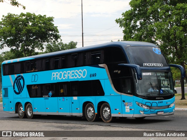 Auto Viação Progresso 6149 na cidade de Teresina, Piauí, Brasil, por Ruan Silva Andrade. ID da foto: 8673941.