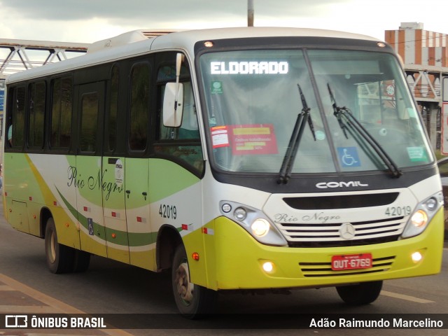 Rio Negro Fretamento e Turismo 42019 na cidade de Belo Horizonte, Minas Gerais, Brasil, por Adão Raimundo Marcelino. ID da foto: 8676343.