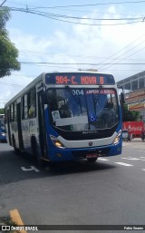 Viação Forte AF-90409 na cidade de Belém, Pará, Brasil, por Fabio Soares. Número da foto: #:id.
