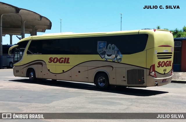 SOGIL - Sociedade de Ônibus Gigante Ltda. 468 na cidade de Porto Alegre, Rio Grande do Sul, Brasil, por JULIO SILVA. Número da foto: #8676542.
