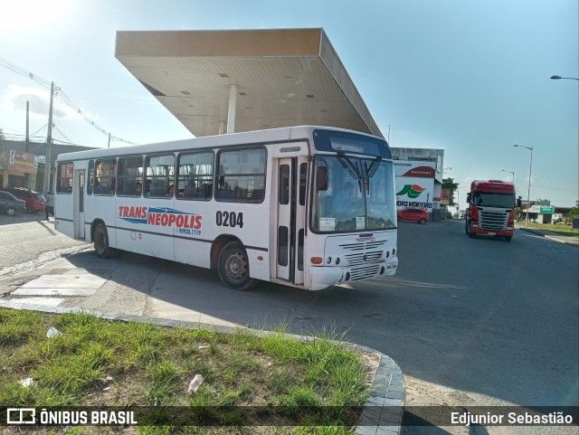 Trans Neópolis 0204 na cidade de Carpina, Pernambuco, Brasil, por Edjunior Sebastião. ID da foto: 8679198.