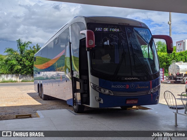 Viação Riodoce 61855 na cidade de Bom Jesus do Itabapoana, Rio de Janeiro, Brasil, por João Vitor Lima. Número da foto: #8676652.