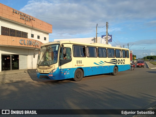 Expresso 1002 8166 na cidade de Carpina, Pernambuco, Brasil, por Edjunior Sebastião. ID da foto: 8679234.