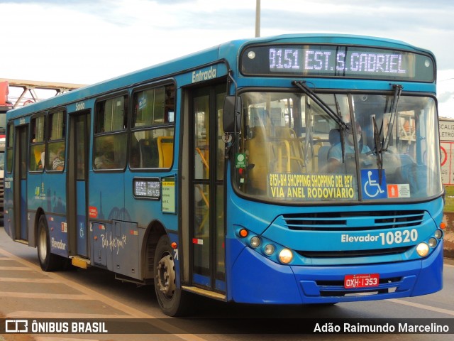 Auto Omnibus Floramar 10820 na cidade de Belo Horizonte, Minas Gerais, Brasil, por Adão Raimundo Marcelino. ID da foto: 8679344.