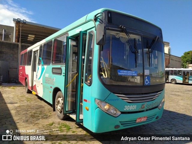 Metropolitana Transportes e Serviços 30801 na cidade de Vila Velha, Espírito Santo, Brasil, por Adryan Cesar Pimentel Santana. Número da foto: #8677878.