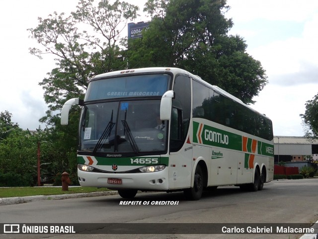 Empresa Gontijo de Transportes 14655 na cidade de Vitória, Espírito Santo, Brasil, por Carlos Gabriel  Malacarne. Número da foto: #8678662.