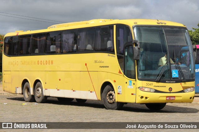 Viação Itapemirim 5049 na cidade de Vitória da Conquista, Bahia, Brasil, por José Augusto de Souza Oliveira. Número da foto: #8677602.