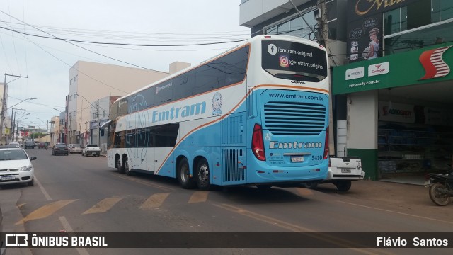 Emtram 5410 na cidade de Barra da Estiva, Bahia, Brasil, por Flávio  Santos. Número da foto: #8677925.