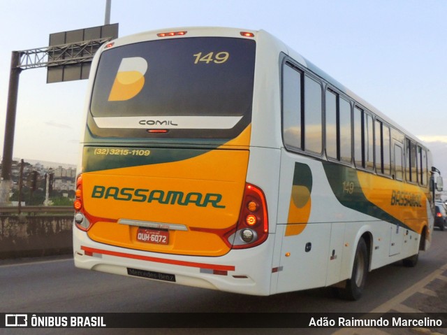 Viação Bassamar 149 na cidade de Belo Horizonte, Minas Gerais, Brasil, por Adão Raimundo Marcelino. ID da foto: 8676483.