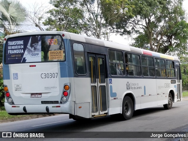 Transportes Futuro C30307 na cidade de Rio de Janeiro, Rio de Janeiro, Brasil, por Jorge Gonçalves. ID da foto: 8677897.