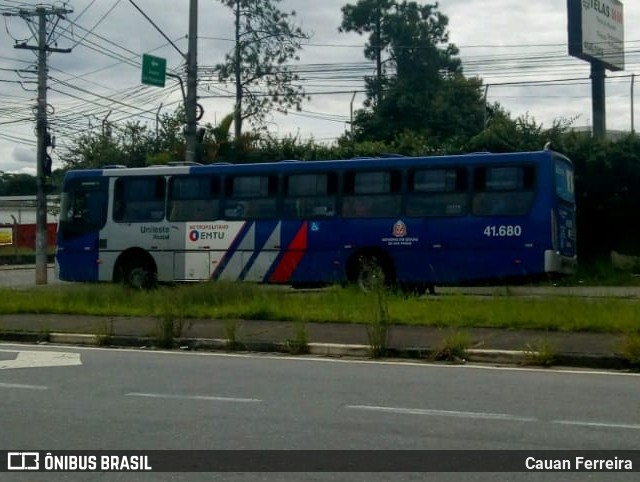 Radial Transporte Coletivo 41.680 na cidade de Itaquaquecetuba, São Paulo, Brasil, por Cauan Ferreira. ID da foto: 8676917.