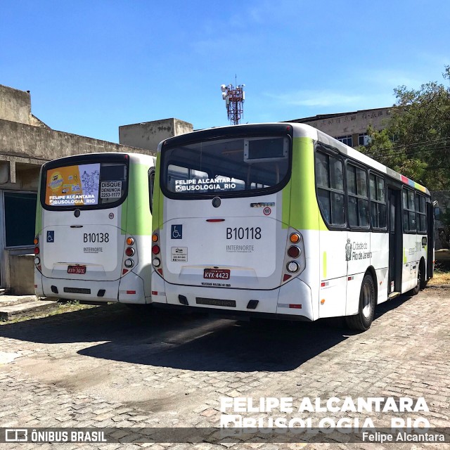 Transportes Paranapuan B10118 na cidade de Rio de Janeiro, Rio de Janeiro, Brasil, por Felipe Alcantara. ID da foto: 8679276.