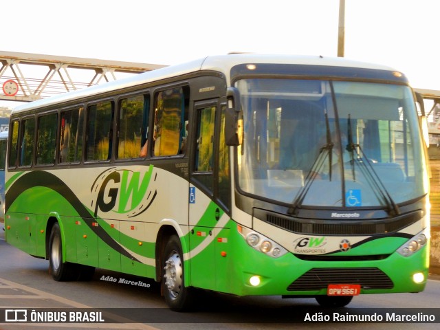 GW Transportes e Turismo 661 na cidade de Belo Horizonte, Minas Gerais, Brasil, por Adão Raimundo Marcelino. Número da foto: #8679417.