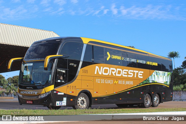 Expresso Nordeste 5505 na cidade de Maringá, Paraná, Brasil, por Bruno César  Jagas. Número da foto: #8677989.