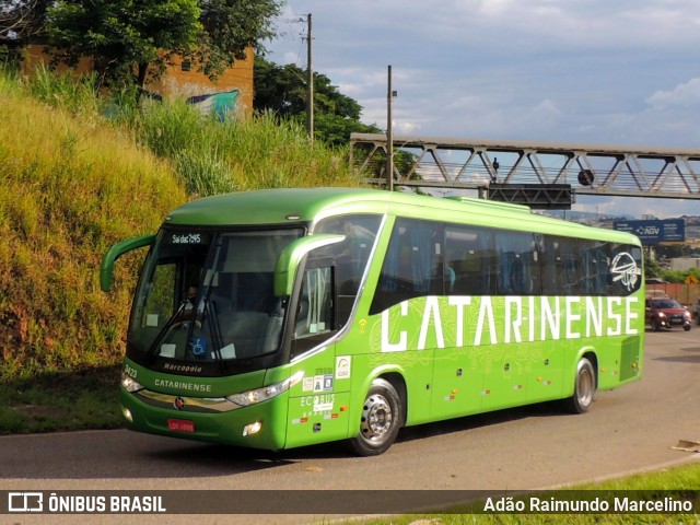 Auto Viação Catarinense 3423 na cidade de Belo Horizonte, Minas Gerais, Brasil, por Adão Raimundo Marcelino. Número da foto: #8679140.