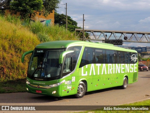 Auto Viação Catarinense 3423 na cidade de Belo Horizonte, Minas Gerais, Brasil, por Adão Raimundo Marcelino. ID da foto: 8679140.