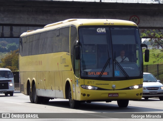 Viação Itapemirim 8717 na cidade de São José dos Campos, São Paulo, Brasil, por George Miranda. ID da foto: 8678385.