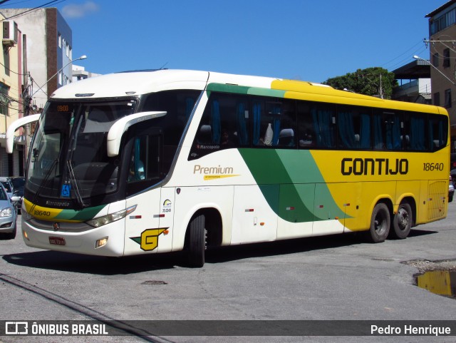 Empresa Gontijo de Transportes 18640 na cidade de Divinópolis, Minas Gerais, Brasil, por Pedro Henrique. Número da foto: #8678071.