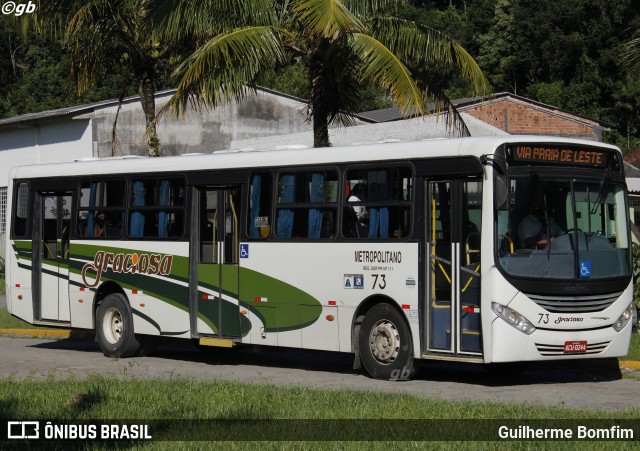 Viação Graciosa 73 na cidade de Guaratuba, Paraná, Brasil, por Guilherme Bomfim. Número da foto: #8678487.