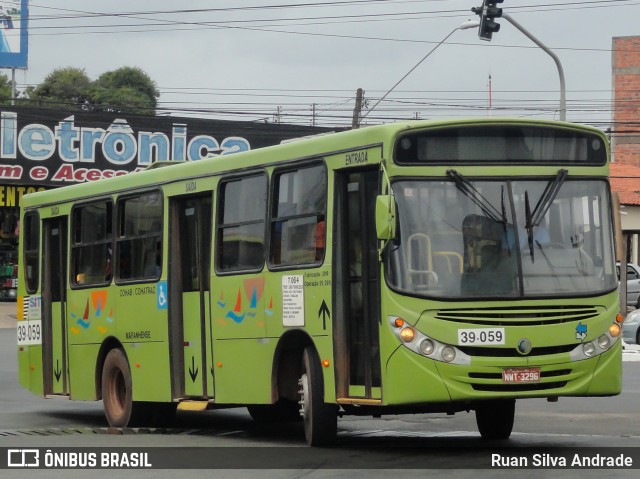 TCM - Transportes Coletivos Maranhense 39-059 na cidade de São Luís, Maranhão, Brasil, por Ruan Silva Andrade. Número da foto: #8678051.
