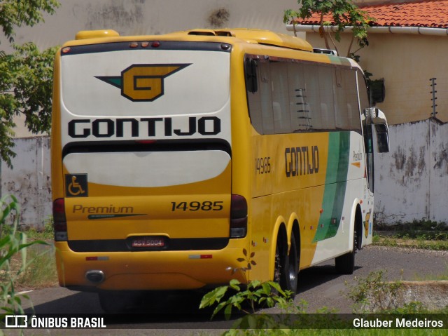 Empresa Gontijo de Transportes 14985 na cidade de Teresina, Piauí, Brasil, por Glauber Medeiros. Número da foto: #8678212.