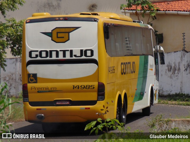 Empresa Gontijo de Transportes 14985 na cidade de Teresina, Piauí, Brasil, por Glauber Medeiros. ID da foto: 8678212.