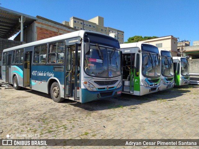 Viação Tabuazeiro 4317 na cidade de Vila Velha, Espírito Santo, Brasil, por Adryan Cesar Pimentel Santana. Número da foto: #8677947.