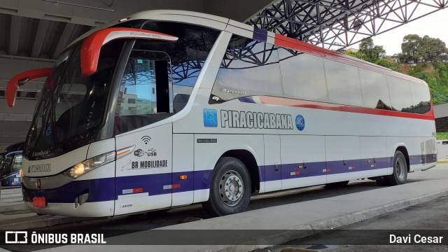 Viação Piracicabana 2448 na cidade de Santos, São Paulo, Brasil, por Davi Cesar. Número da foto: #8676950.