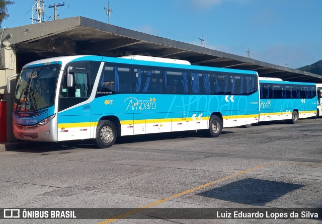 Viação Nossa Senhora do Amparo RJ 186.096 na cidade de Niterói, Rio de Janeiro, Brasil, por Luiz Eduardo Lopes da Silva. Número da foto: #8679371.
