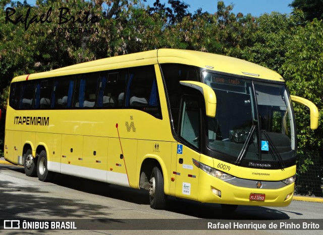 Viação Itapemirim 60079 na cidade de São Paulo, São Paulo, Brasil, por Rafael Henrique de Pinho Brito. Número da foto: #8681754.