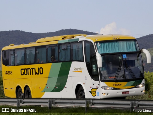 Empresa Gontijo de Transportes 14865 na cidade de Manoel Vitorino, Bahia, Brasil, por Filipe Lima. ID da foto: 8682075.