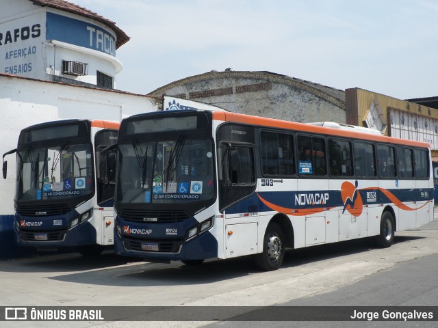 Viação Novacap B51524 na cidade de Rio de Janeiro, Rio de Janeiro, Brasil, por Jorge Gonçalves. Número da foto: #8681223.