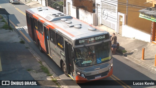 Viação Osasco 0889 na cidade de Osasco, São Paulo, Brasil, por Lucas Kevin. Número da foto: #8679643.