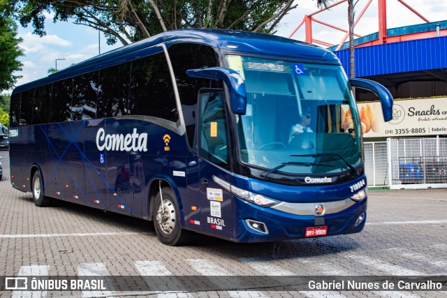 Viação Cometa 719504 na cidade de Resende, Rio de Janeiro, Brasil, por Gabriel Nunes de Carvalho. Número da foto: #8681579.