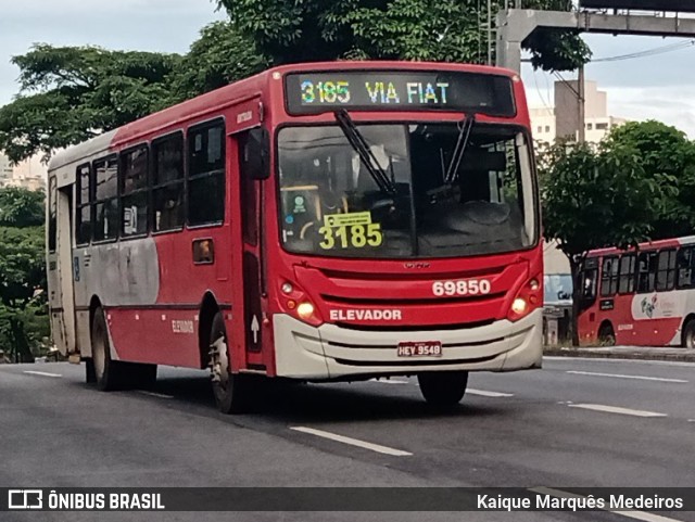 Viação Santa Edwiges 69850 na cidade de Belo Horizonte, Minas Gerais, Brasil, por Kaique Marquês Medeiros . Número da foto: #8679616.