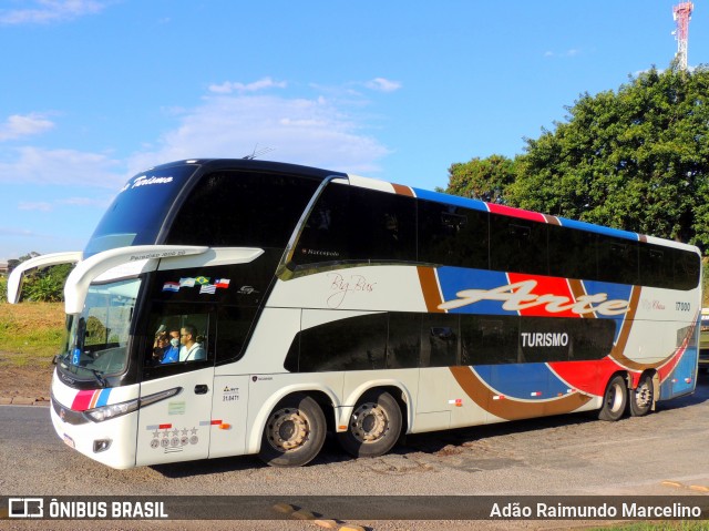 Arte Transportes e Turismo 17000 na cidade de Belo Horizonte, Minas Gerais, Brasil, por Adão Raimundo Marcelino. Número da foto: #8682236.