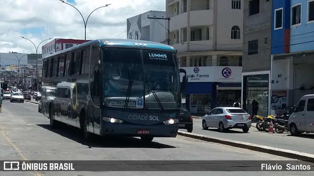 Viação Cidade Sol 4900 na cidade de Vitória da Conquista, Bahia, Brasil, por Flávio  Santos. Número da foto: #8681109.