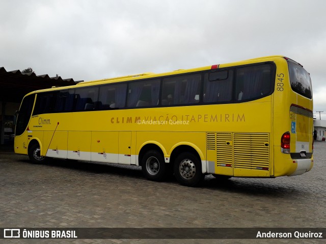 Viação Itapemirim 8845 na cidade de Vitória da Conquista, Bahia, Brasil, por Anderson Queiroz. ID da foto: 8680628.