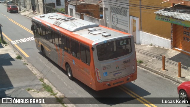 Viação Osasco 0883 na cidade de Osasco, São Paulo, Brasil, por Lucas Kevin. Número da foto: #8679625.