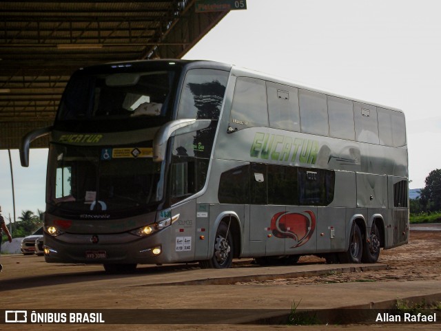 Eucatur - Empresa União Cascavel de Transportes e Turismo 4830 na cidade de Cáceres, Mato Grosso, Brasil, por Allan Rafael. Número da foto: #8682293.