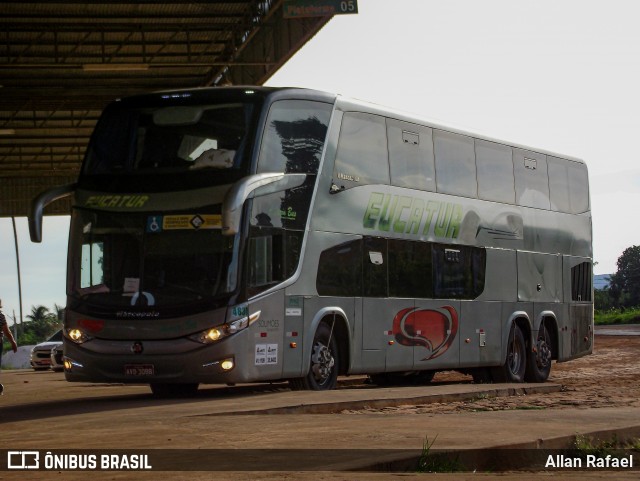 Eucatur - Empresa União Cascavel de Transportes e Turismo 4830 na cidade de Cáceres, Mato Grosso, Brasil, por Allan Rafael. ID da foto: 8682293.