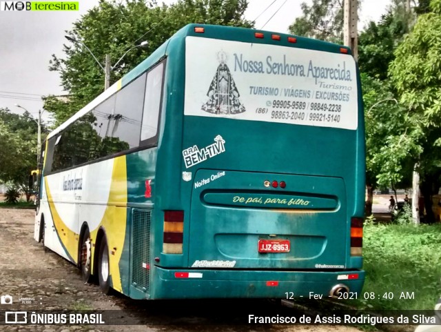 Ônibus Particulares JJZ8963 na cidade de Teresina, Piauí, Brasil, por Francisco de Assis Rodrigues da Silva. Número da foto: #8683691.